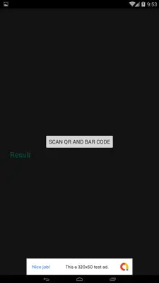 Qr And Bar Code Scanner android App screenshot 1